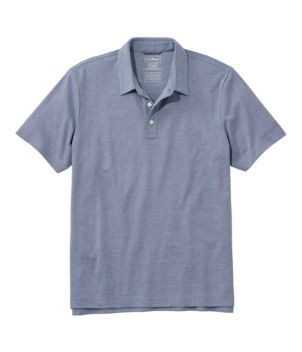 Men's Comfort Stretch Performance Polo, Short-Sleeve, Slightly Fitted