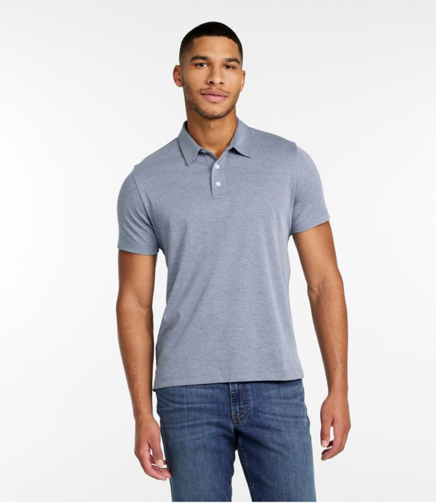 Men's Comfort Stretch Performance® Polo, Short-Sleeve, Slightly Fitted