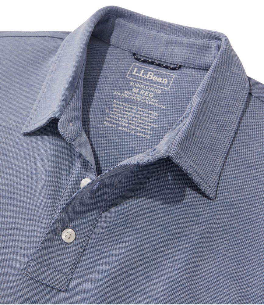 Men's Comfort Stretch Performance® Polo, Short-Sleeve, Slightly Fitted