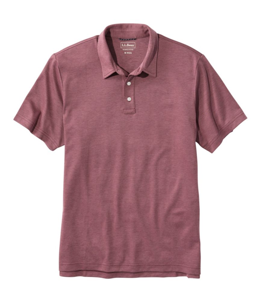Men's Comfort Stretch Performance® Polo, Short-Sleeve, Slightly Fitted