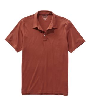 Men's Comfort Stretch Performance Polo, Short-Sleeve, Slightly Fitted