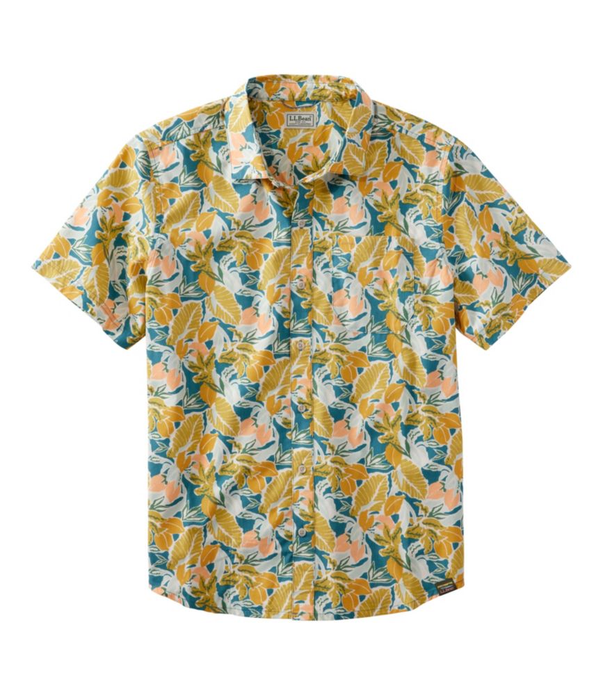 Storm Teal Tropical Floral