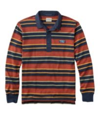 L.L. sale Bean rugby striped long sleeve pullover bundle. Large/petite