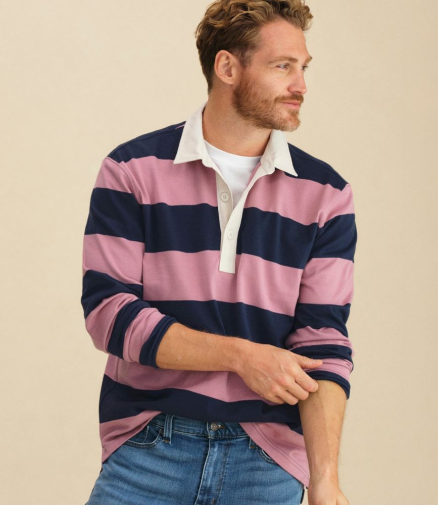 Men's Bean's Vintage Soft Rugby, Stripe