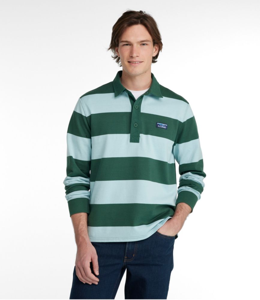 Men's Bean's Vintage Soft Rugby, Stripe