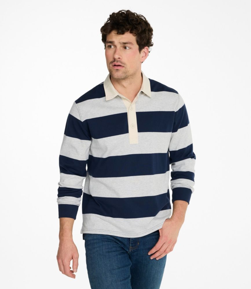 Men's Bean's Vintage Soft Rugby, Stripe