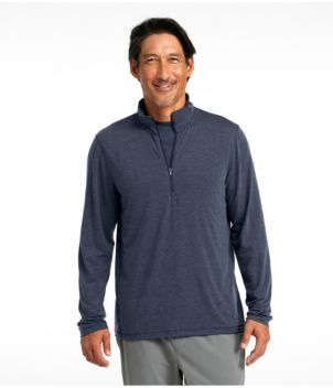 Men's Everyday SunSmart® Tee, Long-Sleeve Quarter-Zip