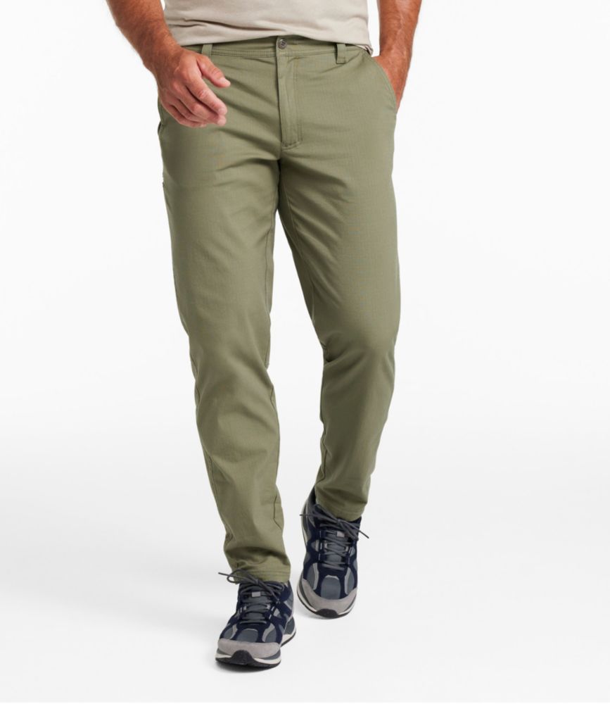 Men's Explorer Ripstop Pants, Fixed Waist, Standard Fit, Tapered Leg, Carbon Navy, small image number 2