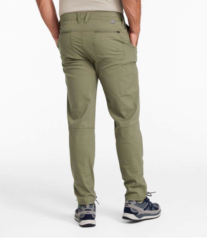 Men's Explorer Ripstop Pants, Fixed Waist, Standard Fit, Tapered Leg, Shadow Green, small image number 3