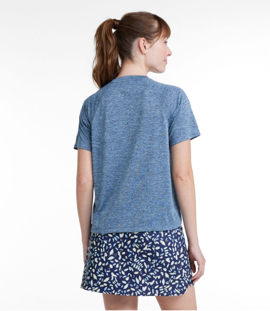 Women's Ultralight Adventure Tee, Short-Sleeve, Iron Blue, small image number 3