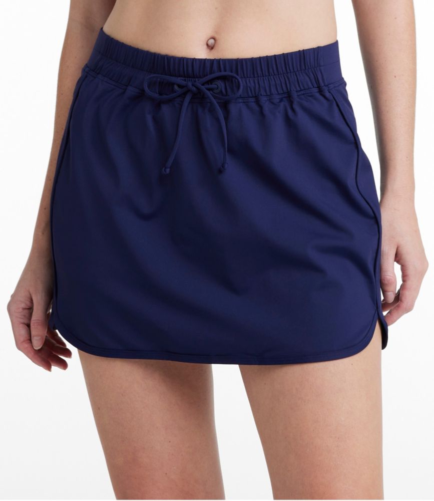 Women's UPF 50+ Knit Skort, Darkest Navy, small image number 2