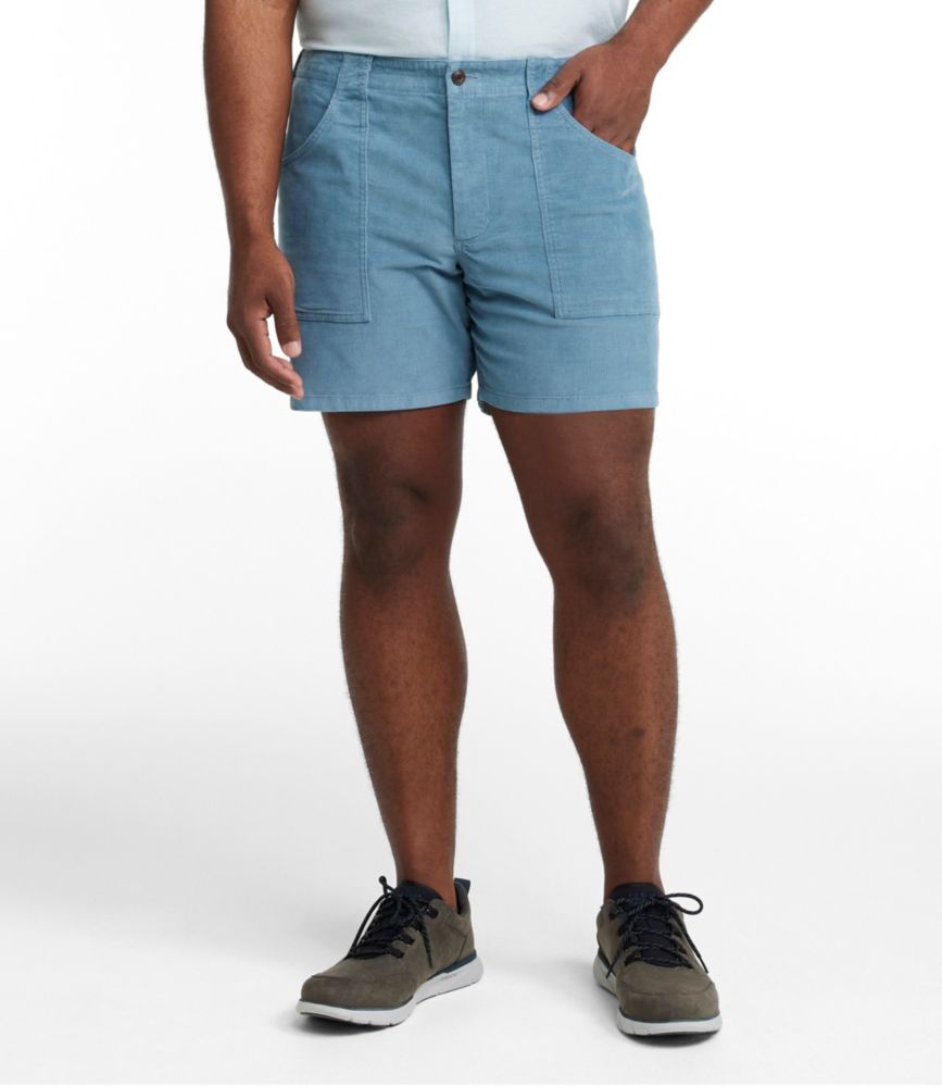 Men's BeanFlex® Corduroy Shorts, 7", Dune Brown, small image number 4