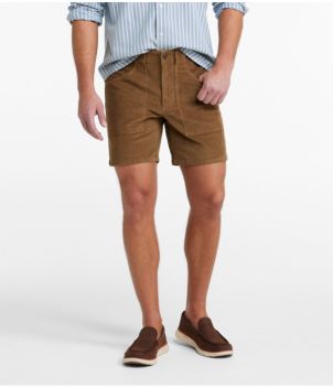 Men's BeanFlex Corduroy Shorts, 7"