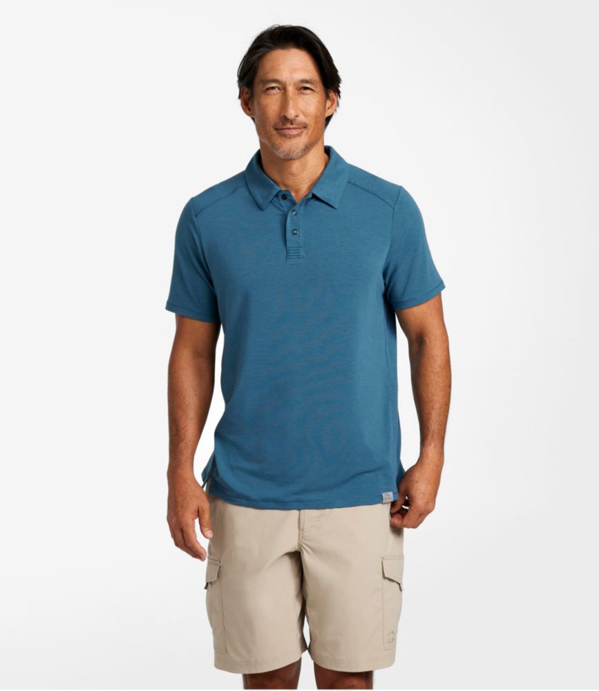 Men's Tropicwear Comfort Polo, Short-Sleeve, Graystone, small image number 2