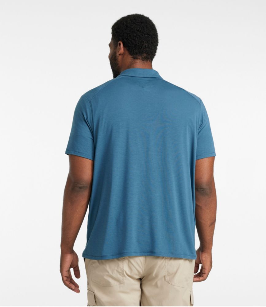 Men's Tropicwear Comfort Polo, Short-Sleeve, Graystone, small image number 5