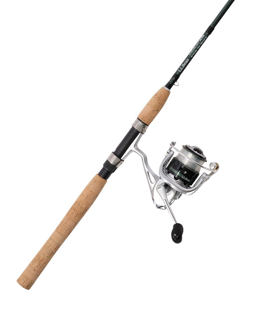 cheap ultra light fishing reel 4'8" Action Spinning Rod and Package, 1 Piece Fiberglass/Graphite Spinning Rod |1000 Spinning Reel SUPER STRONG ROD TIPS Streamlight Ultra Spin Combos
