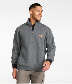 Men's Katahdin Iron Works® Half-Zip Sweatshirt, Utility