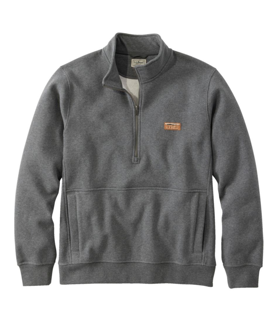 Men's Katahdin Iron Works® Half-Zip Sweatshirt, Utility Men's Katahdin Iron Works® Half-Zip Sweatshirt, Utility