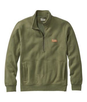 Men's Katahdin Iron Works Half-Zip Sweatshirt, Utility