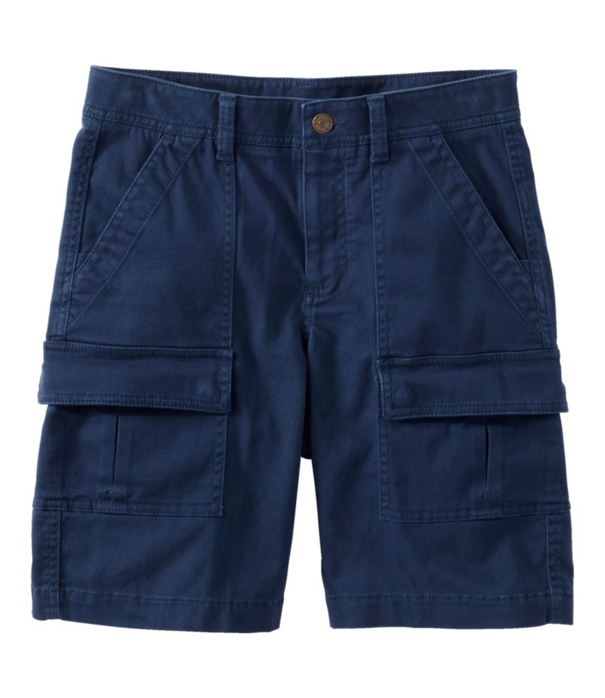 Women's Comfort Stretch Shorts, Cargo 7", Classic Navy, small image number 1