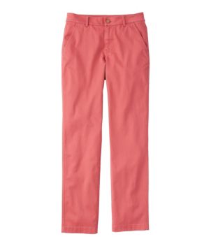 Women's Comfort Stretch Pants, Mid-Rise Straight-Leg Chino