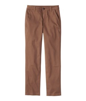 Women's Comfort Stretch Pants, Mid-Rise Straight-Leg Chino