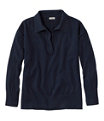 Cotton/Cashmere Sweater Polo , Classic Navy, small image number 0