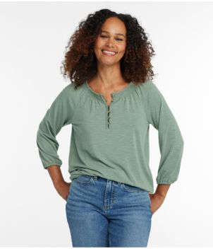 Women's Camden Hills Tee, Three-Quarter-Sleeve