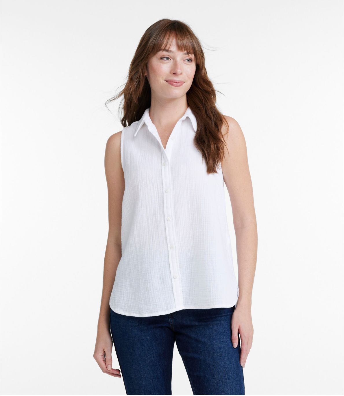 Women's Cloud Gauze Sleeveless Shirt