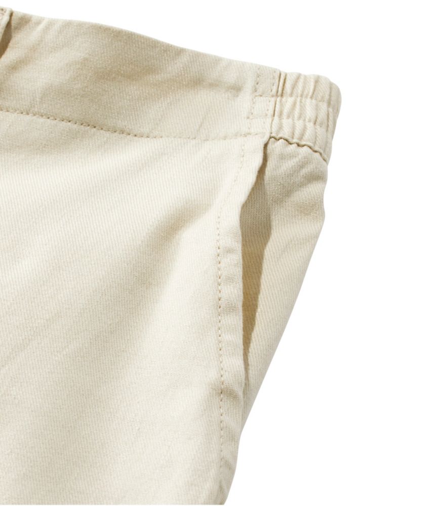 Women's Comfort Stretch Cotton/Linen Pants, High-Rise Ankle, Deep Olive, small image number 4