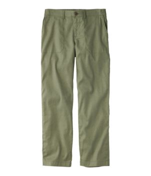 Women's Comfort Stretch Cotton/Linen Pants, High-Rise Ankle, New