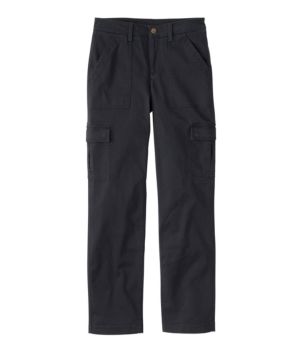 Women's Comfort Stretch Pants, Mid-Rise Straight-Leg Cargo