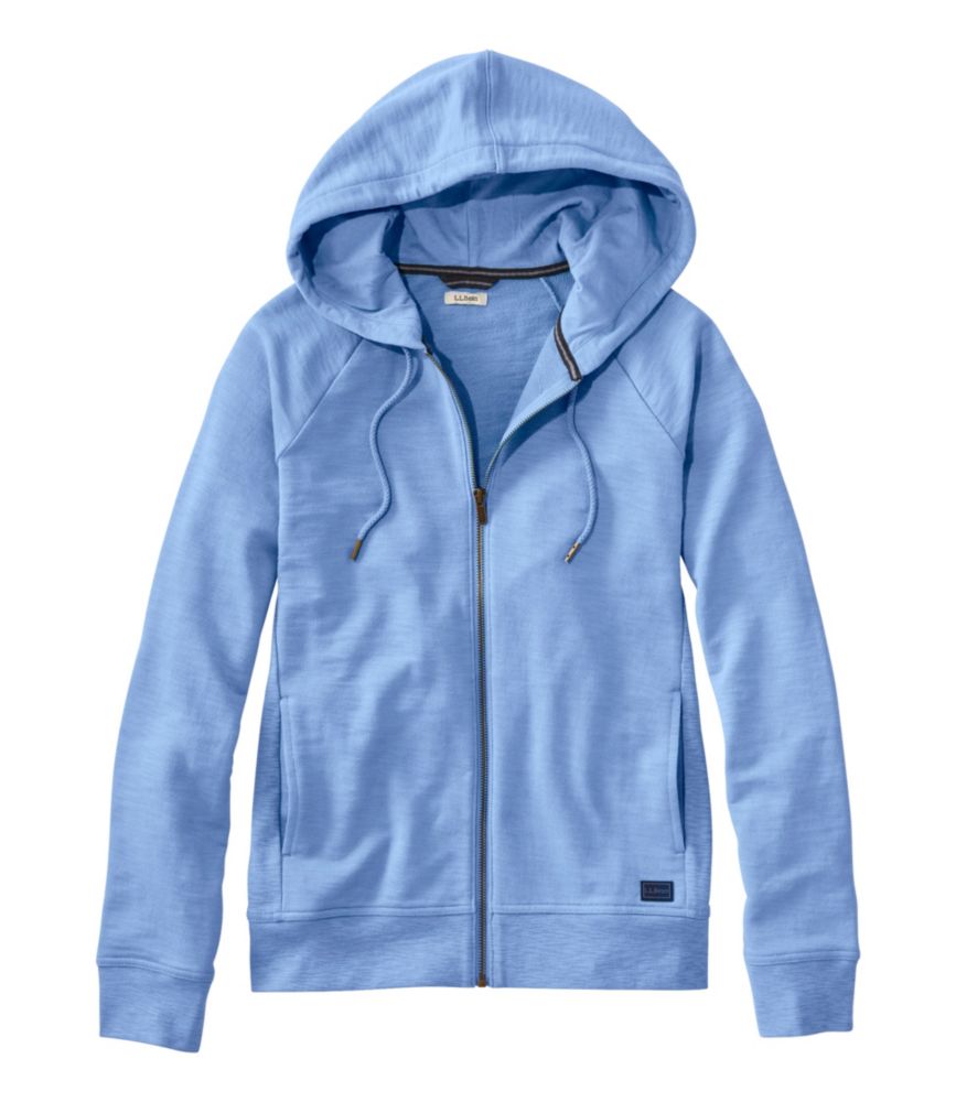 Blue zip hoodie women's hotsell