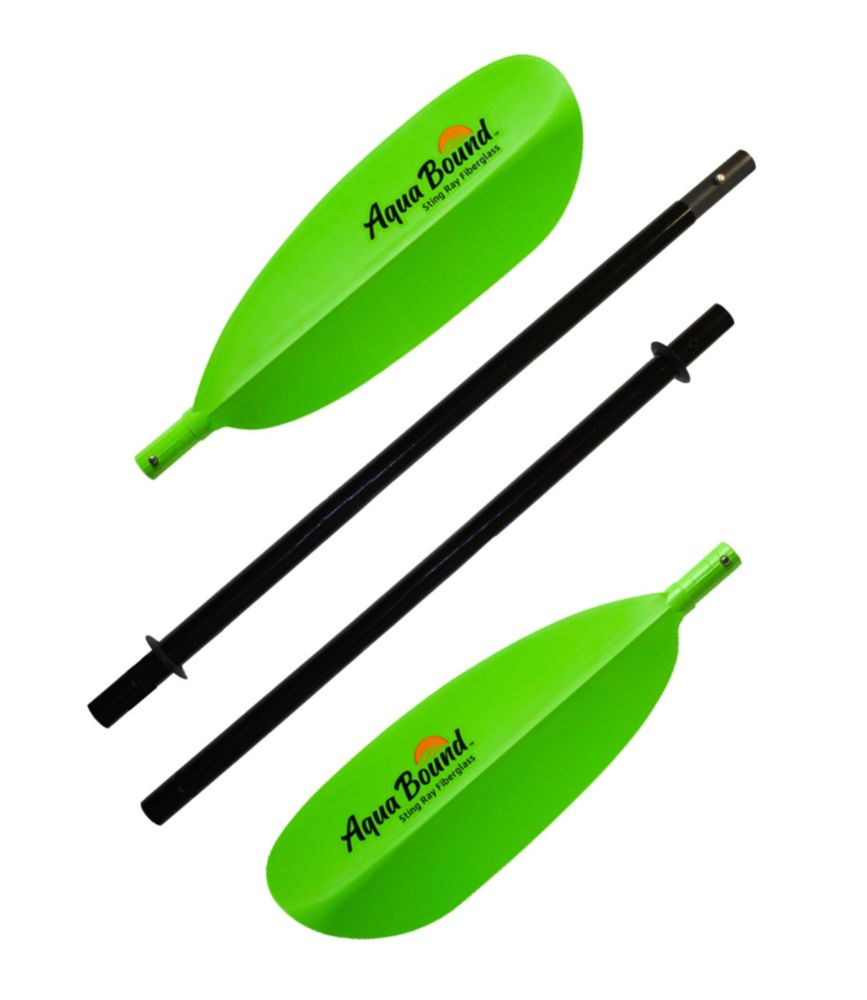 Aqua Bound Sting Ray 4Piece Fiberglass Kayak Paddle, 230 cm Paddles at L.L.Bean