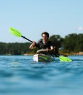 L.L.Bean Carbon Adjustable Angler Kayak Paddle, 250-260 cm