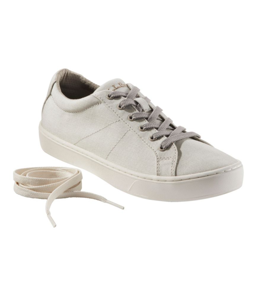 Women's Eco Bay Canvas Sneakers, Lace-Up