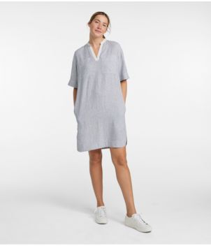 Ll bean outlet signature poplin dress