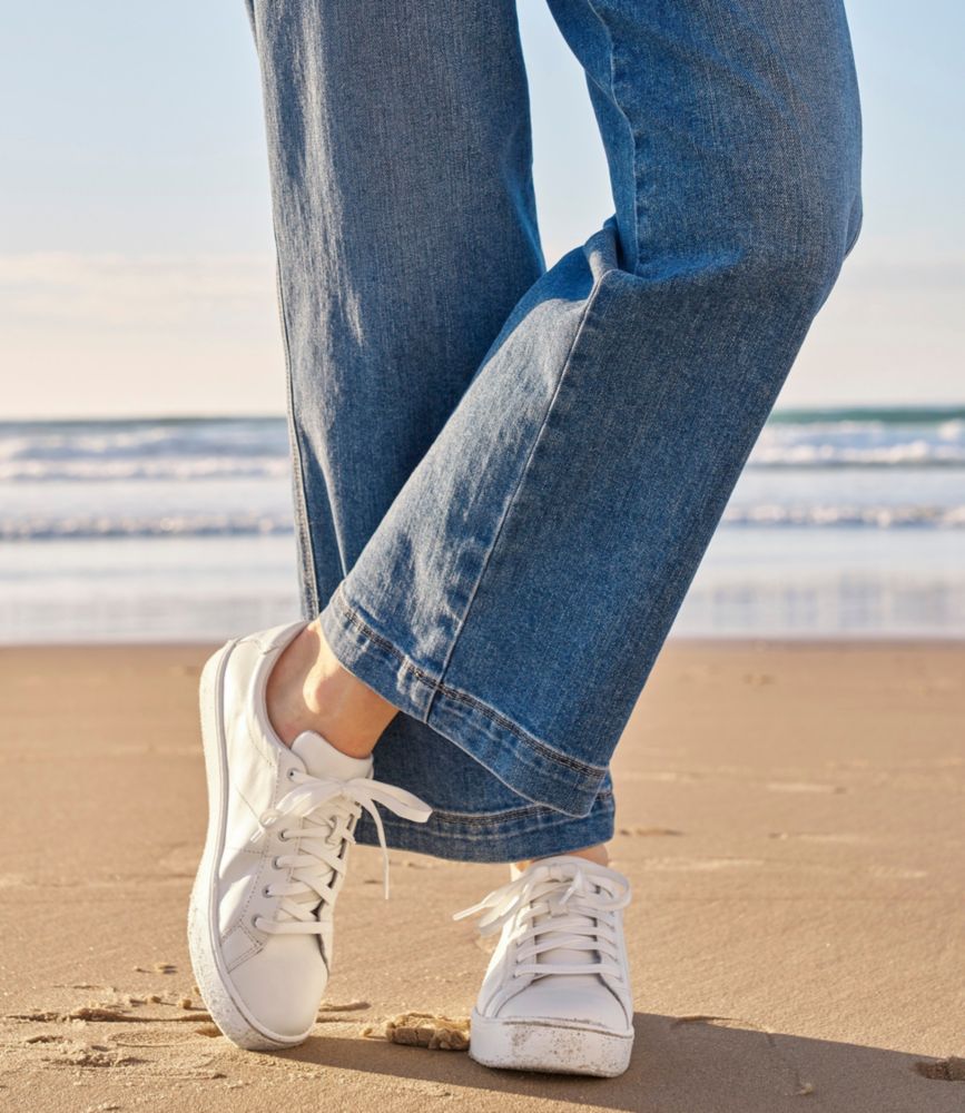 Women's Eco Bay Oxfords, Full-Grain Leather