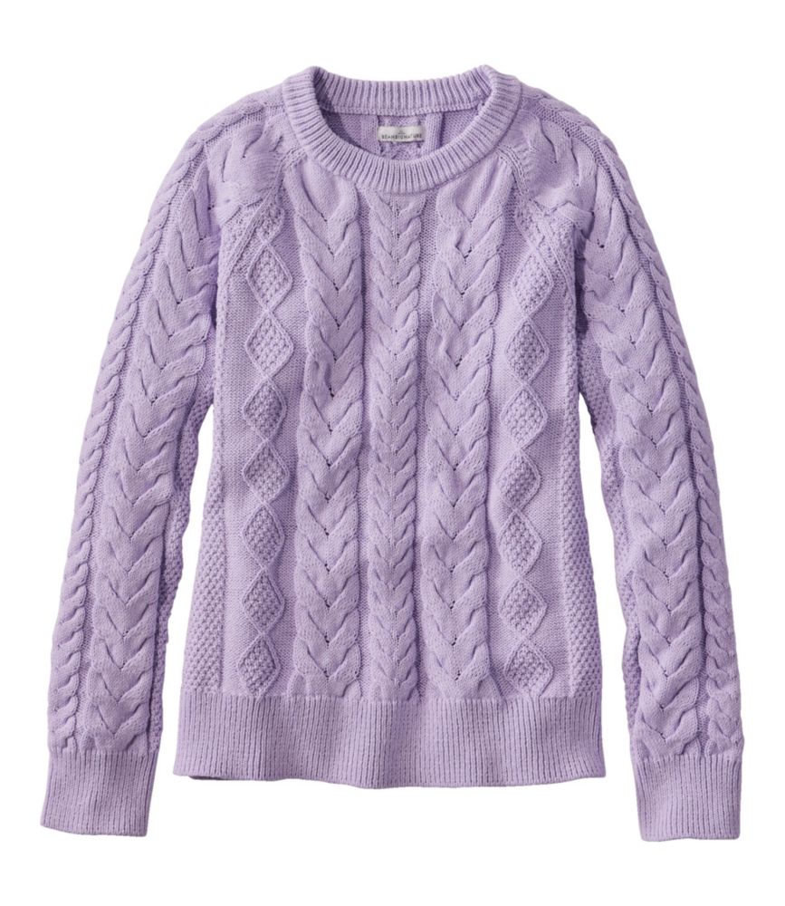 Women's Signature Classic Fisherman Sweater, Crewneck