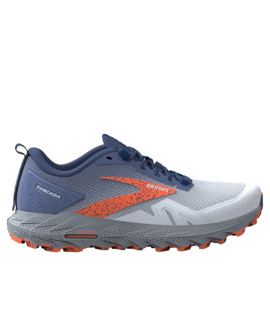 Men's Brooks Cascadia 17 Trail Running Shoes, Rubber/Plastic