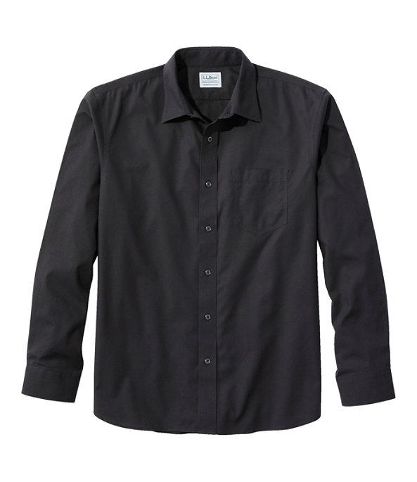 Men's Everyday Wrinkle-Free Shirt, Classic Black, large image number 0