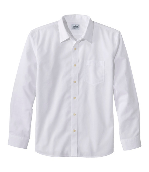 Men's Everyday Wrinkle-Free Shirt, White, large image number 0