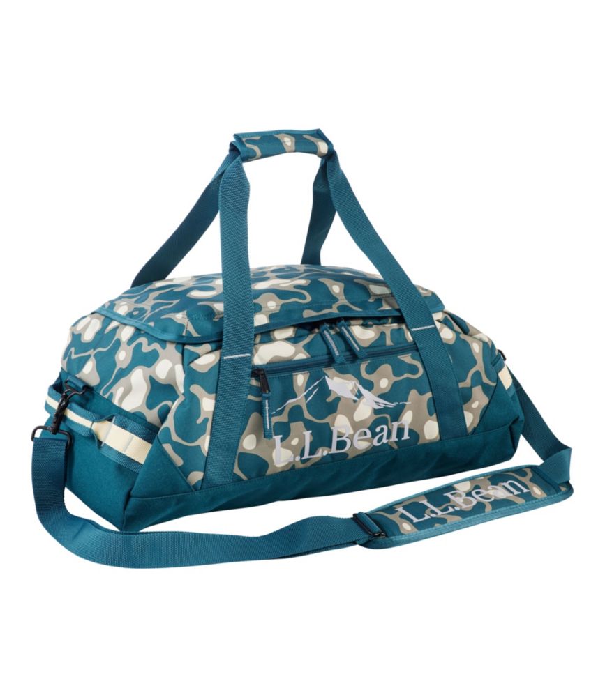 Adventure Duffle, Medium, 35L, Mountain Logo, Print