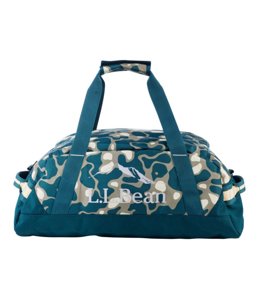 Adventure Duffle, Medium, 35L, Mountain Logo, Print