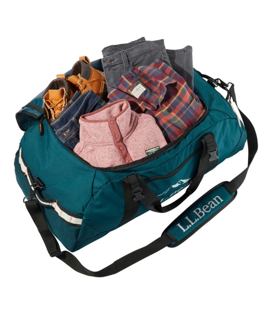 Adventure Duffle, X-Large, 95L, Mountain Logo, Currant/Berry Sorbet, small image number 4