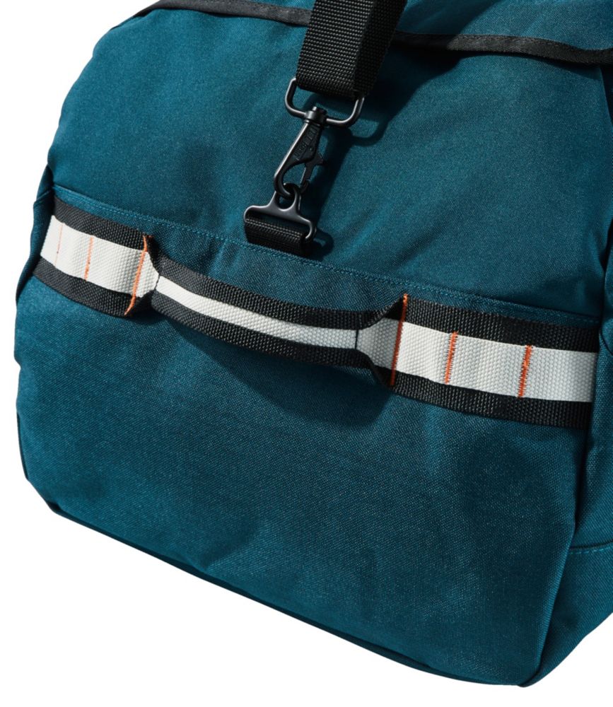 Adventure Duffle, X-Large, 95L, Mountain Logo, Heather Gray Diamond, small image number 6