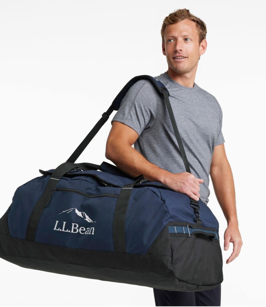 Adventure Duffle, XX-Large, 135L, Mountain Logo, Heather Gray Diamond, small image number 9