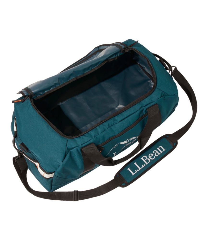 Adventure Duffle, Large, 70L, Mountain Logo, Medium Blue, small image number 3