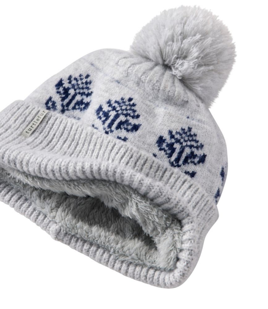 Women's Turtle Fur Freya Pom Hat