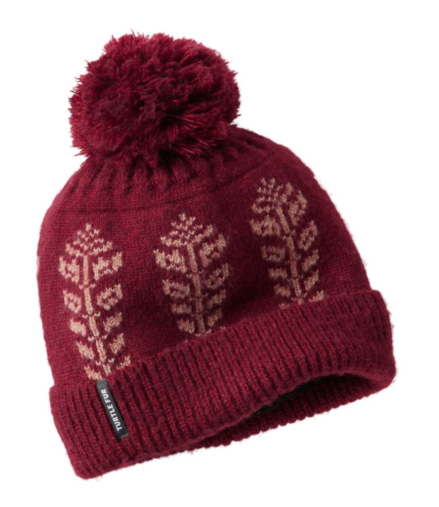 Women's Turtle Fur Freya Pom Hat